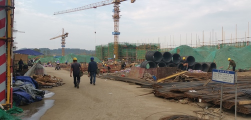 环球融创·江口水镇项目一批次主体顺利完工 建筑劳务分包发挥关键作用